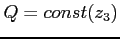 $\displaystyle Q=const(z_3)$